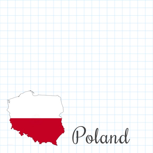 Poland 12x12 Scrapbooking Paper