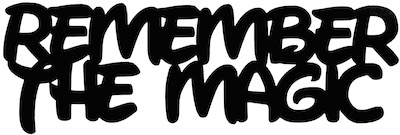 Remember the Magic Scrapbooking Laser Cut Title