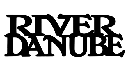 River Danube Scrapbooking Laser Cut Title