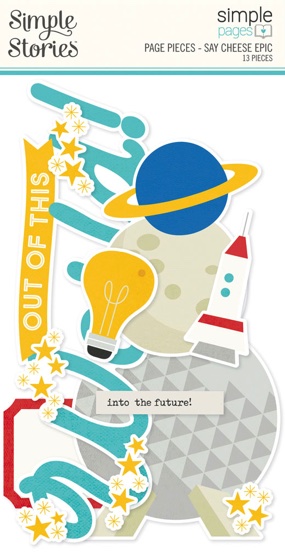 Epic Epcot 13 Scrapbooking Page Pieces