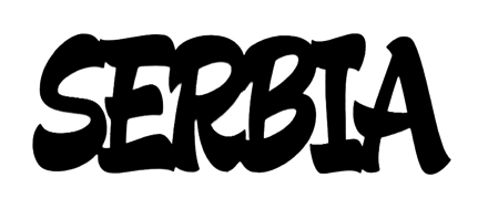 Serbia Scrapbooking Laser Cut Title