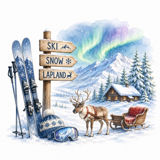 Ski, Snow and Lapland