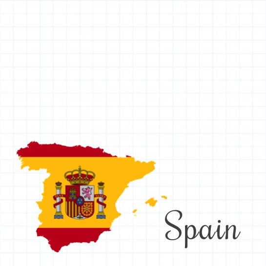 Spain 12x12 Scrapbooking Paper