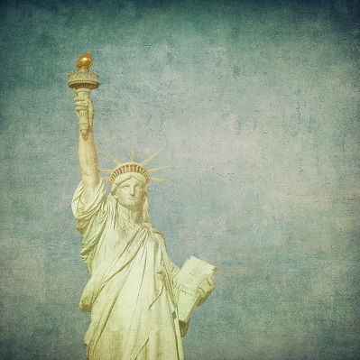 Statue of Liberty 12x12 Scrapbooking Paper Bundle – Pack of 25