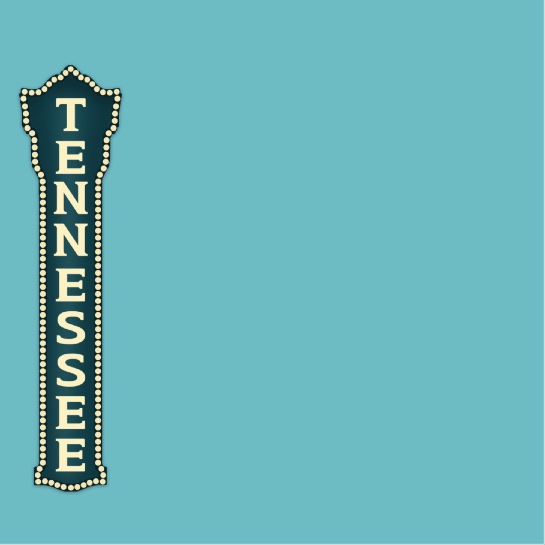 Tennessee Sign 12x12 Scrapbooking Paper