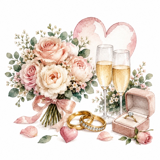 Wedding and Love Scrapbooking