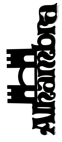 Alhambra Scrapbooking Laser Cut Title with Palace