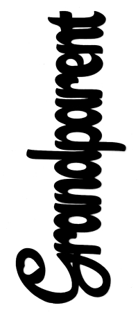 Grandparent Scrapbooking Laser Cut Title