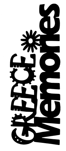 Greece Memories Scrapbooking Laser Cut Title