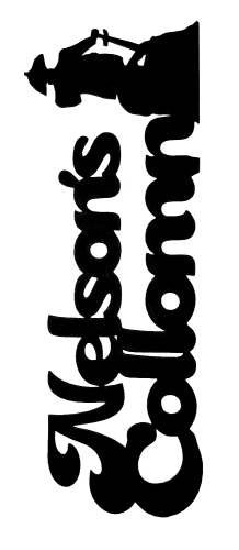 Nelsons Column Scrapbooking Laser Cut Title with Column