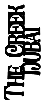 The Creek Dubai Scrapbooking Laser Cut Title