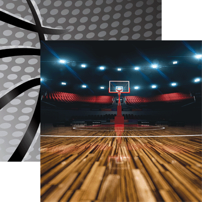 Three Pointer Double Sided 12x12 Scrapbooking Paper