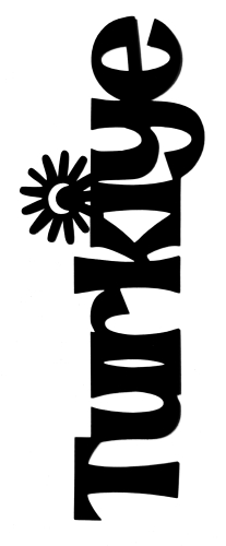 Turkiye Scrapbooking Laser Cut Title With Sun