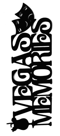 Vegas Memories Scrapbooking Laser Cut Title with Icons